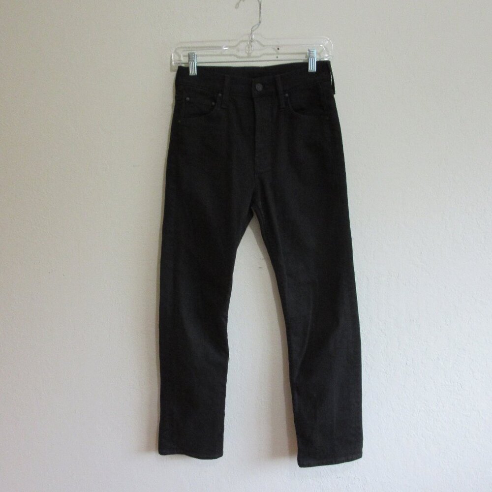 MOTHER Black The Tomcat Ankle 25 Lasting Impression Denim Jeans